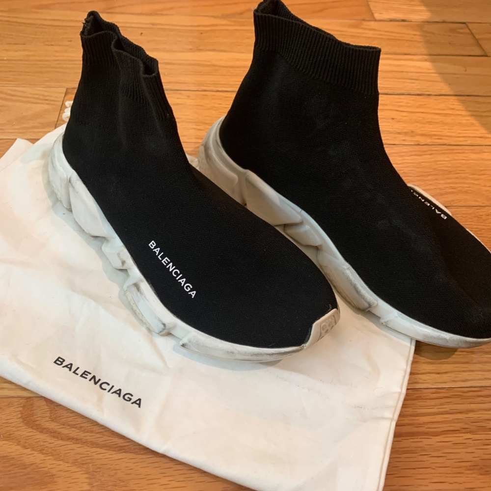 BALENCIAGA Speed Knit Trainer Sneakers